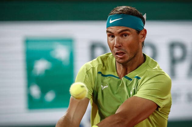 Rafael NADAL (ESP) contre Corentin MOUTET (FRA) TENNIS : Roland Garros 2022 - 25 05 2022 AurelienMorissard Panoramic 