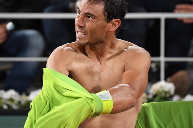 Tennis - Roland Garros 2022 - Rafael Nadal - Espagne TENNIS : Roland Garros 2022 - France - 25 05 2022 ChrysleneCaillaud Panoramic 