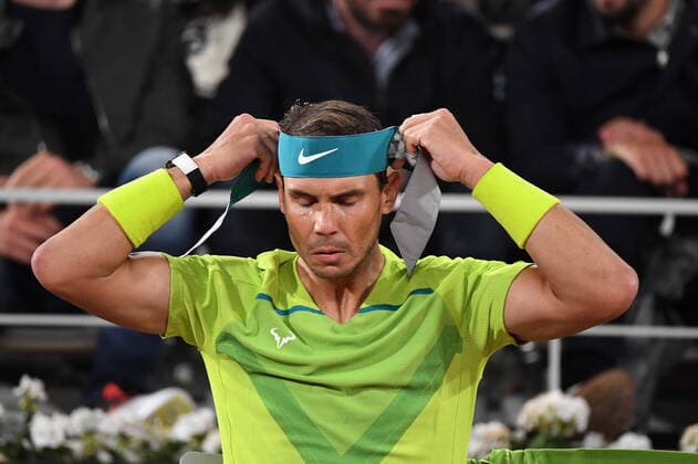 Tennis - Roland Garros 2022 - Rafael Nadal - Espagne TENNIS : Roland Garros 2022 - France - 25 05 2022 ChrysleneCaillaud Panoramic 