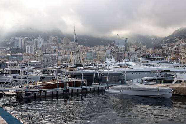 Yachts in the port of Monaco, Monaco Grand Prix 2022, motor sports, Formula 1, 25 05 2022 Monaco Grand Prix 2022, motor sports, Formula 1, 25 05 2022 Copyright: xEibner-Pressefoto AlexanderxNeisx EP_ANS