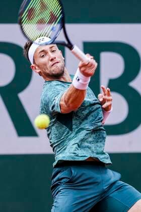 TENNIS - French Open 2022 PARIS,FRANCE,26.MAY.22 - TENNIS - ATP, Tennis Herren World Tour, French Open, Roland Garros, Grand Slam. Image shows Casper Ruud (NOR).  GEPAxpictures xPatrickxSteiner