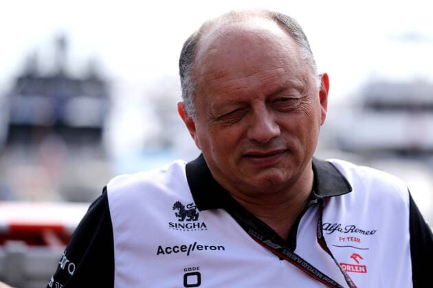 F1 Gran Prix of Monaco Frederic Vasseur, team principal of Alfa Romeo F1 Team , looks on during previews ahead of the F1 Grand Prix of Monaco at Circuit de Monaco on May 26, 2022 in Monte-Carlo, Monaco. Monaco Monte-Carlo Monaco Copyright: xMarcoxCanonierox