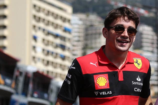 F1 Gran Prix of Monaco Charles Leclerc of Scuderia Ferrari looks on during previews ahead of the F1 Grand Prix of Monaco at Circuit de Monaco on May 26, 2022 in Monte-Carlo, Monaco. Monaco Monte-Carlo Monaco Copyright: xMarcoxCanonierox