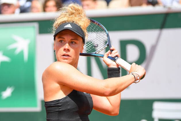 Tennis - Roland Garros 2022 - Leolia Jean jean - France TENNIS : Roland Garros 2022 - France - 26 05 2022 ChrysleneCaillaud Panoramic 