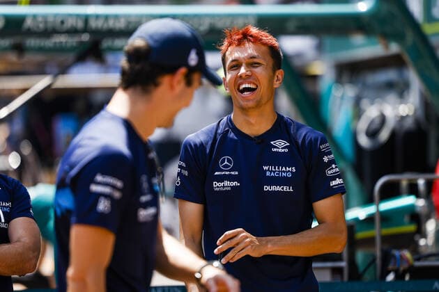 ALBON Alexander (tha), Williams Racing FW44, portrait during the Formula 1 Grand Prix de Monaco 2022, 7th round of the 2022 FIA Formula One World Championship, WM, Weltmeisterschaft on the Circuit de Monaco, from May 27 to 29, 2022 in Monte-Carlo, Monaco - F1 - MONACO GRAND PRIX 2022 DPPI Panoramic  00122018__DE_2543.JPG_