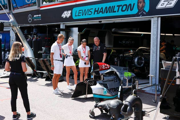 VIP Guests, F1 Grand Prix of Monaco at Circuit de Monaco on May 26, 2022 in Monte Carlo, Monaco Photo by HOCH ZWEI Monte Carlo Monaco