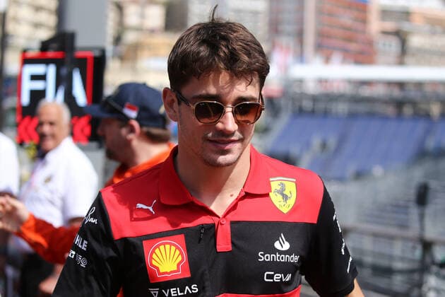 F1 Gran Prix of Monaco Charles Leclerc of Scuderia Ferrari looks on during previews ahead of the F1 Grand Prix of Monaco. Monaco Monte-Carlo Monaco Copyright: xMarcoxCanonierox