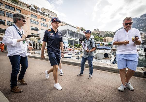 MONTE CARLO Max Verstappen Oracle Red Bull Racing on the Thursday prior to the Monaco Formula 1 Grand Prix The seventh racing weekend of this season in Formula 1 starts in the narrow streets of Monaco ANP REMKO DE WAAL xVIxANPxSportx xxANPxIVx 449339295 originalFilename: 449339295.jpg