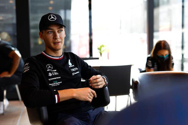 63 George Russell GBR, Mercedes AMG Petronas F1 Team , F1 Grand Prix of Monaco at Circuit de Monaco on May 26, 2022 in Monte Carlo, Monaco Photo by HOCH ZWEI Monte Carlo Monaco