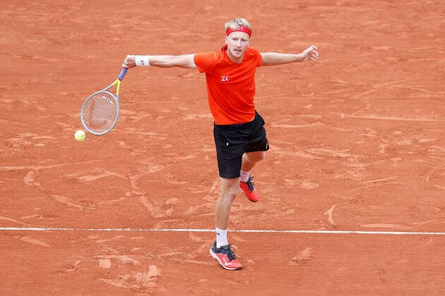 26 05 2022, Tennis, French Open 2022 Roland Garros, FRA, Paris, Roland Garros Picture from left Zdenek Kolar CZE Copyright: HMBxMedia AntonioxBorga