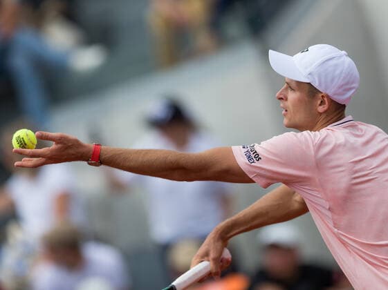 2022 French Open - Day Five Hubert Hurkacz (POL) during the 2022 French Open finals day five, in Paris, France, on May 26, 2022. Paris France  Copyright: xFotoxOlimpikx originalFilename:jastrzebowski-rolandga220526_nplTl.jpg
