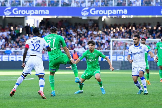 Football, Ligue 1, Relegation, AJ Auxerre - AS St. Etienne
