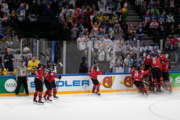 Sport Bilder des Tages Eishockey, WM, Schweden - Kanada DRIEDGER Chris (Canada) during IIHF Ice hockey, Eishockey World Championship, WM, Weltmeisterschaft - Quarterfinals - Sweden vs Canada, Ice Hockey in Tampere, Finland, May 26 2022  Copyright: xAndreaxRex xipa-agency.netx xx 0