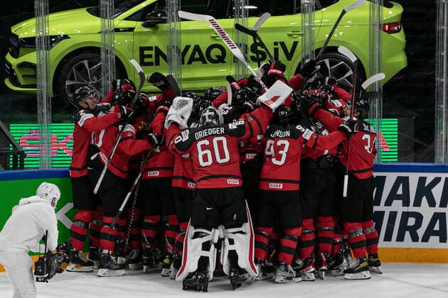Eishockey, WM, Schweden - Kanada DRIEDGER Chris (Canada) during IIHF Ice hockey, Eishockey World Championship, WM, Weltmeisterschaft - Quarterfinals - Sweden vs Canada, Ice Hockey in Tampere, Finland, May 26 2022  Copyright: xAndreaxRex xipa-agency.netx xx 0