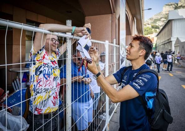 MONTE CARLO Alexander Albon Williams in the paddock prior to practice 1 for the F1 Grand Prix of Monaco at Circuit de Monaco on May 27, 2022 in Monte Carlo, Monaco REMKO DE WAAL F1 Grand Prix of Monaco practice 1 2022 xVIxANPxSportx xxANPxIVx 449382802 originalFilename: 449382802.jpg