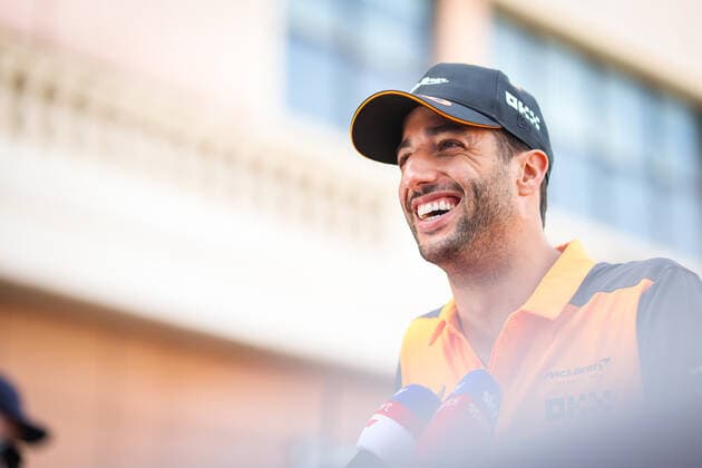 RICCIARDO Daniel (aus), McLaren F1 Team MCL36, portrait during the Formula 1 Grand Prix de Monaco 2022, 7th round of the 2022 FIA Formula One World Championship, WM, Weltmeisterschaft on the Circuit de Monaco, from May 27 to 29, 2022 in Monte-Carlo, Monaco - F1 - MONACO GRAND PRIX 2022 DPPI Panoramic  00122018_AV6_7536