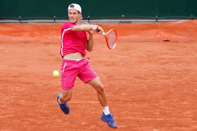 Grigor Dimitrov (BUL) Vs Diego Schwartzman (ARG) TENNIS : Roland-Garros - 27 05 2022 MichaelBaucher Panoramic 