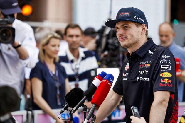 VERSTAPPEN Max (ned), Red Bull Racing RB18, portrait during the Formula 1 Grand Prix de Monaco 2022, 7th round of the 2022 FIA Formula One World Championship, WM, Weltmeisterschaft on the Circuit de Monaco, from May 27 to 29, 2022 in Monte-Carlo, Monaco - F1 - MONACO GRAND PRIX 2022 DPPI Panoramic  00122018__DEL4323.JPG_