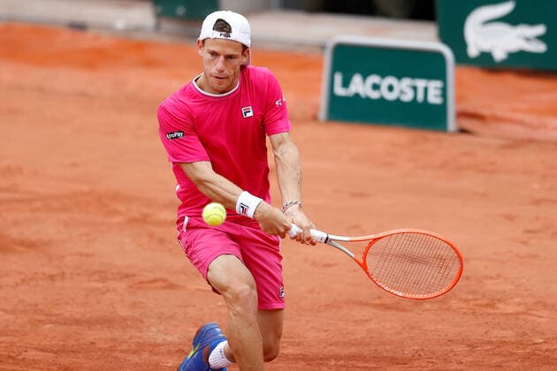 27 05 2022, Tennis, French Open 2022 Roland Garros, FRA, Paris, Roland Garros picture v li Diego Schwartzman ARG Copyright: HMBxMedia AntonioxBorga