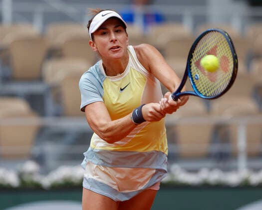 French Open 2022, Belinda Bencic SUI Tennis French Open 2022 Grand Slam ATP WTA ITF Roland Garros Paris France 27 May 2022 Copyright: xJuergenxHasenkopfx