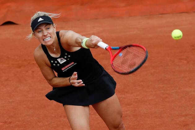 Tennis, French Open, Day 6, Kerber - Sasnovich