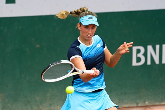 Elise Mertens ( BEL ) TENNIS : Roland Garros 2022 - Internationaux de France - 27 05 2022 FedericoPestellini Panoramic 