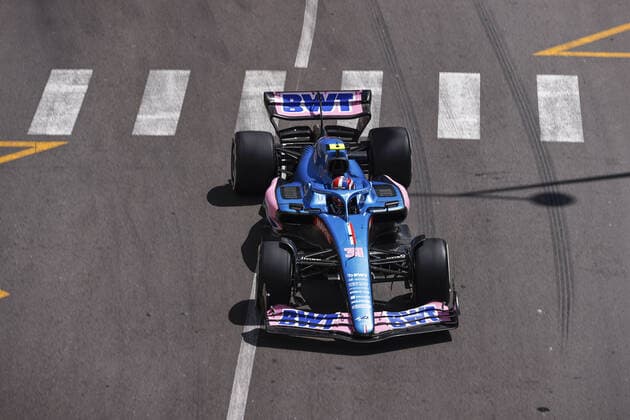 31 OCON Esteban (fra), Alpine F1 Team A522, action during the Formula 1 Grand Prix de Monaco 2022, 7th round of the 2022 FIA Formula One World Championship, WM, Weltmeisterschaft on the Circuit de Monaco, from May 27 to 29, 2022 in Monte-Carlo, Monaco - F1 - MONACO GRAND PRIX 2022 DPPI Panoramic  00122018__R5_0222