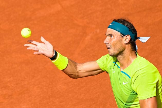 Sport Bilder des Tages Rafael Nadal ( Espagne ) TENNIS : Roland Garros 2022 - Internationaux de France - 27 05 2022 FedericoPestellini Panoramic 