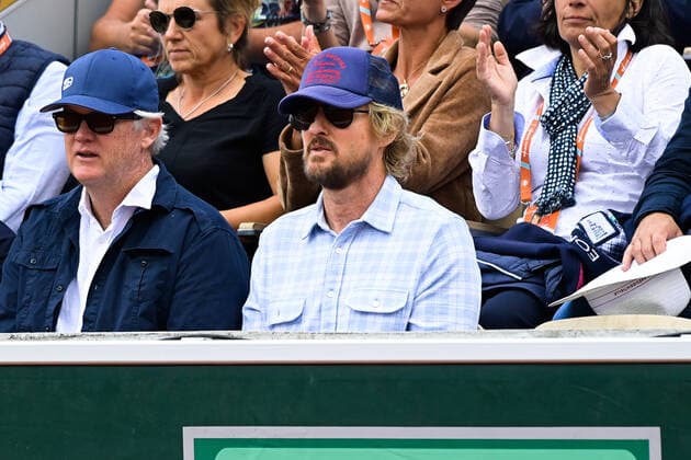 Owen Wilson TENNIS : Roland Garros 2022 - Internationaux de France - 27 05 2022 FedericoPestellini Panoramic 