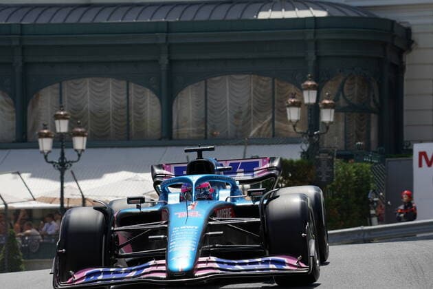 FORMULA 1 GRAND PRIX DE MONACO 2022 27 05 2022, Monaco Circuit, Monte Carlo, FORMULA 1 GRAND PRIX DE MONACO 2022 , in picture Fernando Alonso ESP , Alpine F1 Team nordphotoxGmbHx xBratic nph00250
