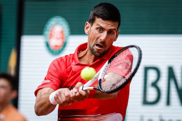 May 27, 2022, Paris, France, France: Novak DJOKOVIC of Serbia during the Day six of Roland-Garros 2022, French Open 2022, Grand Slam tennis tournament at the Roland-Garros stadium on May 27, 2022 in Paris, France. Paris France - ZUMAm308 20220527_zsp_m308_019 Copyright: xMatthieuxMirvillex