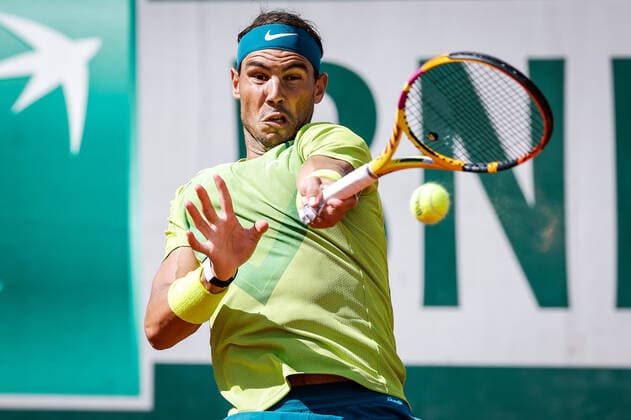 Sport Bilder des Tages May 27, 2022, Paris, France, France: Rafael NADAL of Spain during the Day six of Roland-Garros 2022, French Open 2022, Grand Slam tennis tournament at the Roland-Garros stadium on May 27, 2022 in Paris, France. Paris France - ZUMAm308 20220527_zsp_m308_030 Copyright: xMatthieuxMirvillex