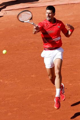 Novak Djokovic (SRB) Vs Aljaz Bedene (SLO) TENNIS : Roland-Garros - 27 05 2022 MichaelBaucher Panoramic 