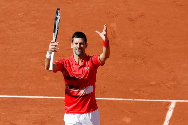 Novak Djokovic (SRB) Vs Aljaz Bedene (SLO) TENNIS : Roland-Garros - 27 05 2022 MichaelBaucher Panoramic 