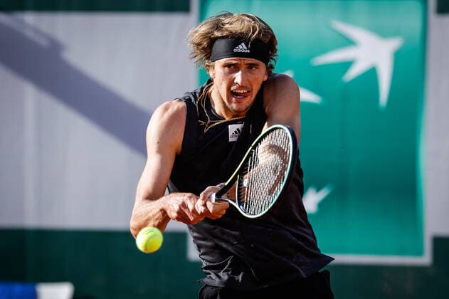 May 27, 2022, Paris, France, France: Alexander ZVEREV of Germany during the Day six of Roland-Garros 2022, French Open 2022, Grand Slam tennis tournament at the Roland-Garros stadium on May 27, 2022 in Paris, France. Paris France - ZUMAm308 20220527_zsp_m308_035 Copyright: xMatthieuxMirvillex