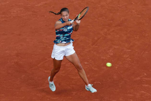 Sloane Stephens (USA) Vs Diane Parry (FRA) TENNIS : Roland-Garros - 27 05 2022 MichaelBaucher Panoramic 