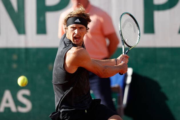 27 05 2022, Tennis, French Open 2022 Roland Garros, FRA, Paris, Roland Garros v li Alexander Zverev GER Tennis, French Open 2022 Roland Garros Paris Copyright: xBeckerxEibner-Pressefotox EP_hec