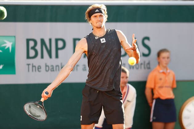 27 05 2022, Tennis, French Open 2022 Roland Garros, FRA, Paris, Roland Garros v li Alexander Zverev GER Tennis, French Open 2022 Roland Garros Paris Copyright: xBeckerxEibner-Pressefotox EP_hec