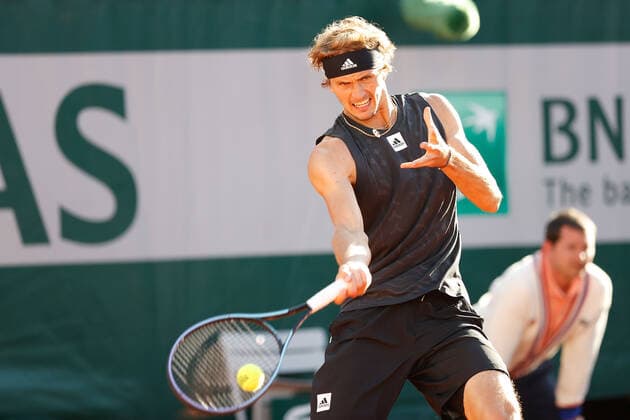 27 05 2022, Tennis, French Open 2022 Roland Garros, FRA, Paris, Roland Garros v li Alexander Zverev GER Tennis, French Open 2022 Roland Garros Paris Copyright: xBeckerxEibner-Pressefotox EP_hec
