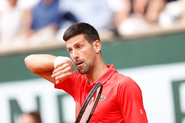 27 05 2022, Tennis, French Open 2022 Roland Garros, FRA, Paris, Roland Garros v li Novak Djokovic SER Tennis, French Open 2022 Roland Garros Paris Copyright: xBeckerxEibner-Pressefotox EP_hec