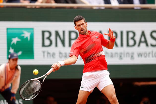 27 05 2022, Tennis, French Open 2022 Roland Garros, FRA, Paris, Roland Garros v li Novak Djokovic SER Tennis, French Open 2022 Roland Garros Paris Copyright: xBeckerxEibner-Pressefotox EP_hec