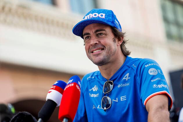 14 Fernando Alonso ESP, BWT Alpine F1 Team , F1 Grand Prix of Monaco at Circuit de Monaco on May 27, 2022 in Monte Carlo, Monaco Photo by HOCH ZWEI Monte Carlo Monaco