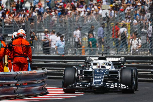 10 Pierre Gasly FRA, Scuderia AlphaTauri , F1 Grand Prix of Monaco at Circuit de Monaco on May 27, 2022 in Monte Carlo, Monaco Photo by HOCH ZWEI Monte Carlo Monaco