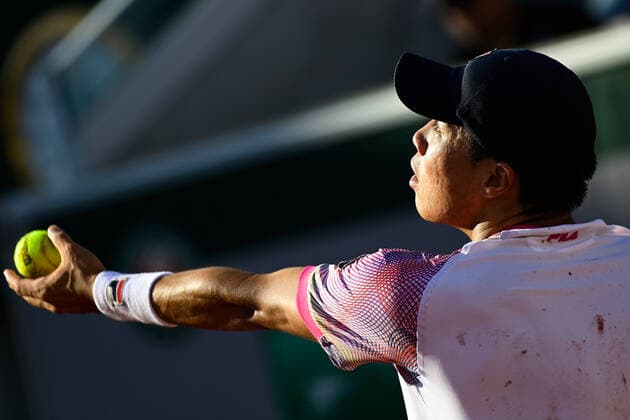 Brandon Nakashima ( USA ) - TENNIS : Roland Garros 2022 - Internationaux de France - 27 05 2022 FedericoPestellini Panoramic 