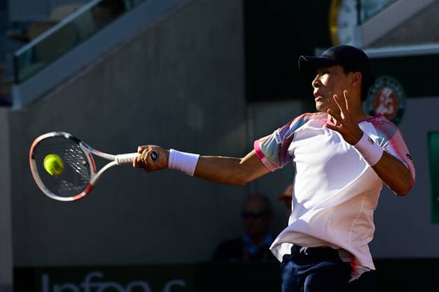 Brandon Nakashima ( USA ) - TENNIS : Roland Garros 2022 - Internationaux de France - 27 05 2022 FedericoPestellini Panoramic 