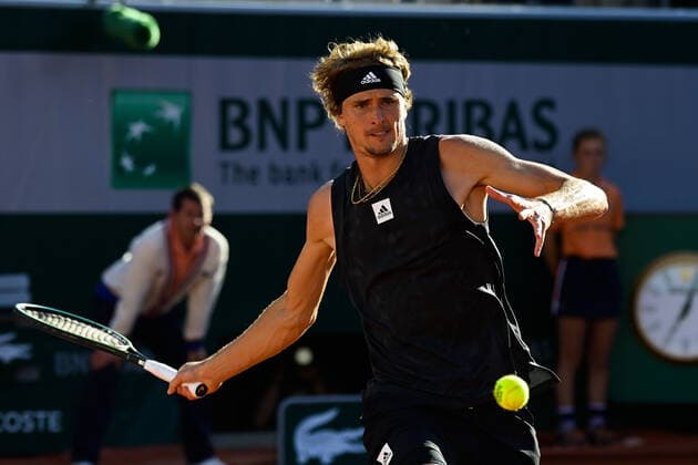 Alexander Zverev ( Allemagne ) - TENNIS : Roland Garros 2022 - Internationaux de France - 27 05 2022 FedericoPestellini Panoramic 