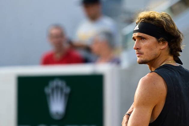Alexander Zverev ( Allemagne ) - TENNIS : Roland Garros 2022 - Internationaux de France - 27 05 2022 FedericoPestellini Panoramic 