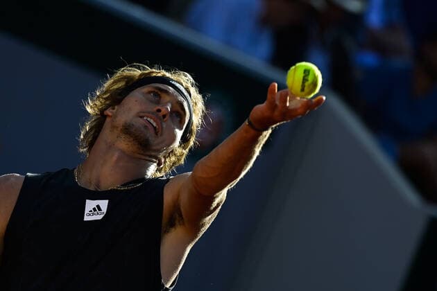 Alexander Zverev ( Allemagne ) - TENNIS : Roland Garros 2022 - Internationaux de France - 27 05 2022 FedericoPestellini Panoramic 