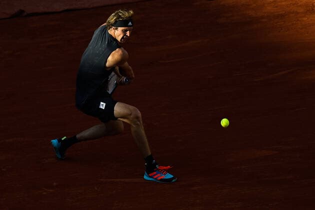 Alexander Zverev ( Allemagne ) - TENNIS : Roland Garros 2022 - Internationaux de France - 27 05 2022 FedericoPestellini Panoramic 