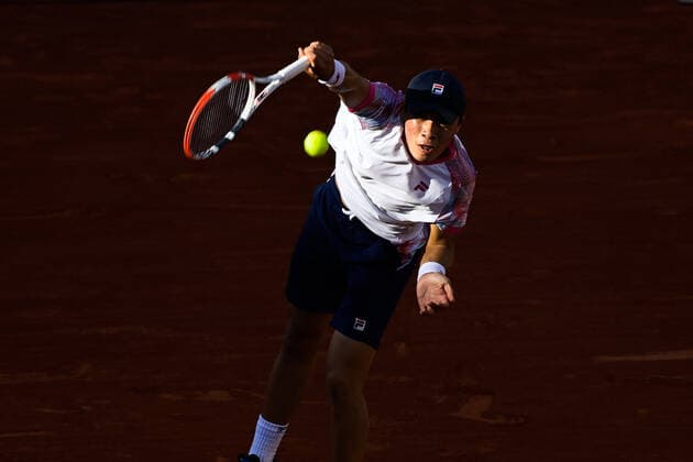 Brandon Nakashima ( USA ) - TENNIS : Roland Garros 2022 - Internationaux de France - 27 05 2022 FedericoPestellini Panoramic 